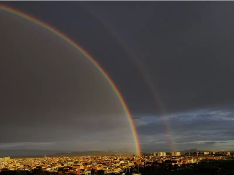 Arcoíris en Bogotá