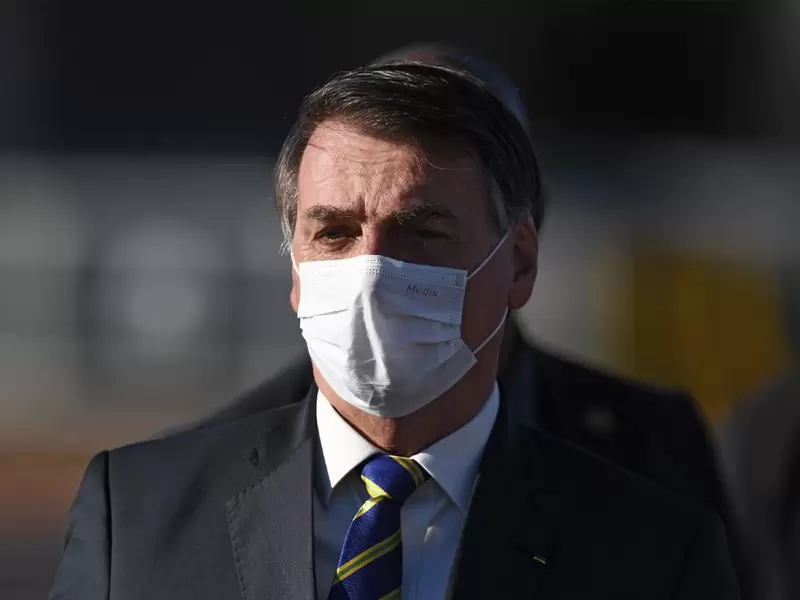 Jair Bolsonaro, presidente de Brasil / Coronavirus en Brasil