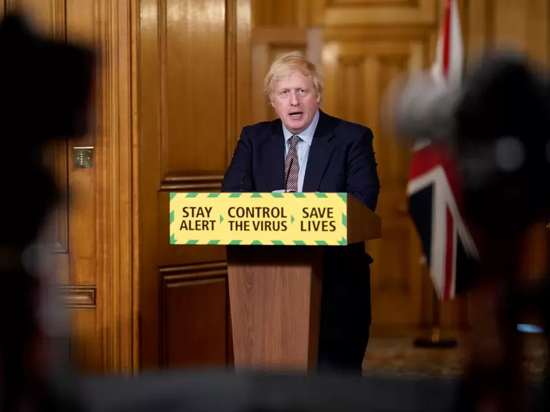 Boris Johnson, primer ministro británico