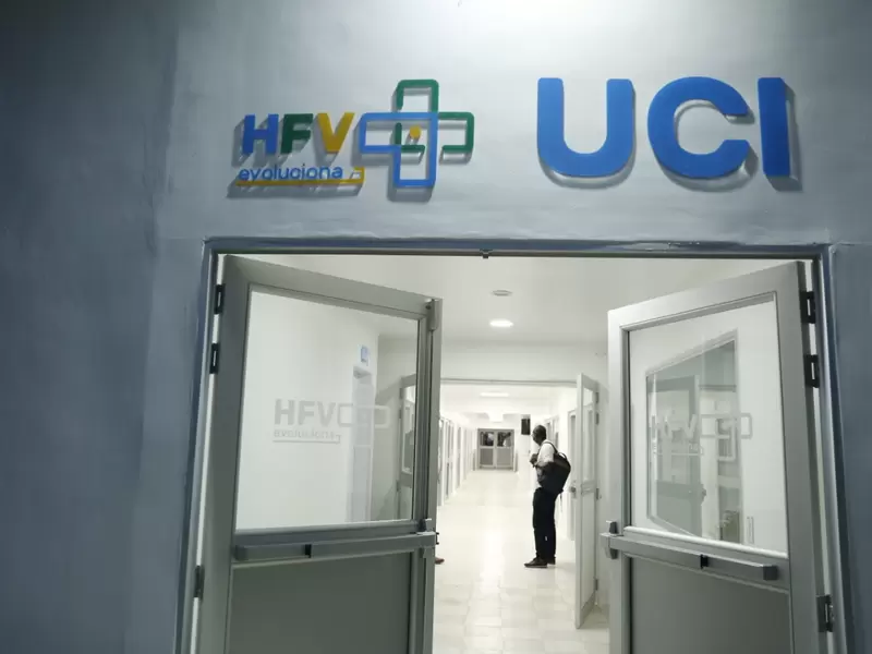 UCI del Hospital Francisco Valderrama de Turbo, Urabá antioqueño.