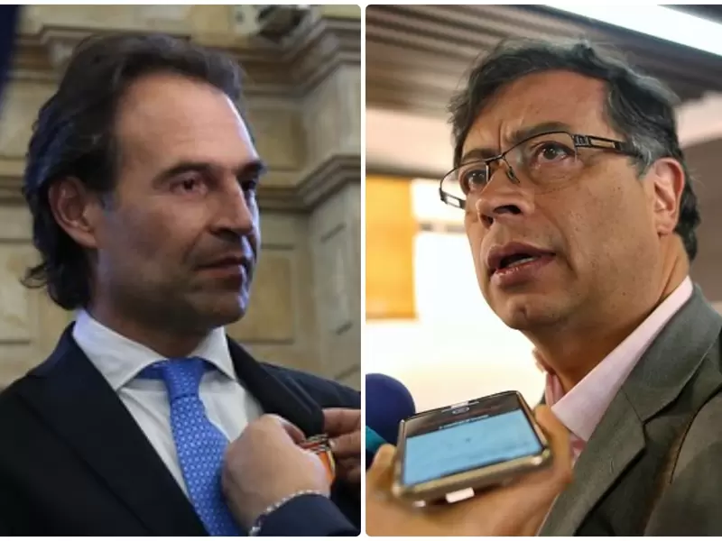 Gustavo Petro y Federico Gutiérrez