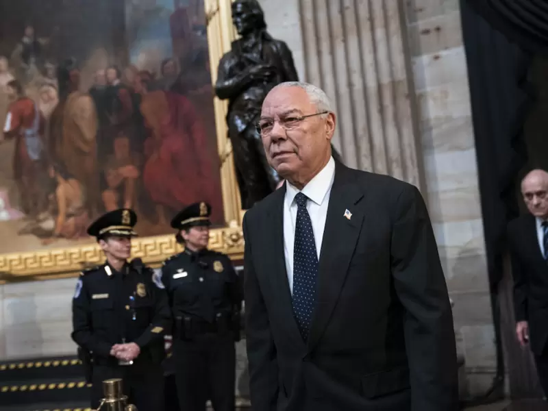 Colin Powell, exsecretario de Estado de EE.UU.