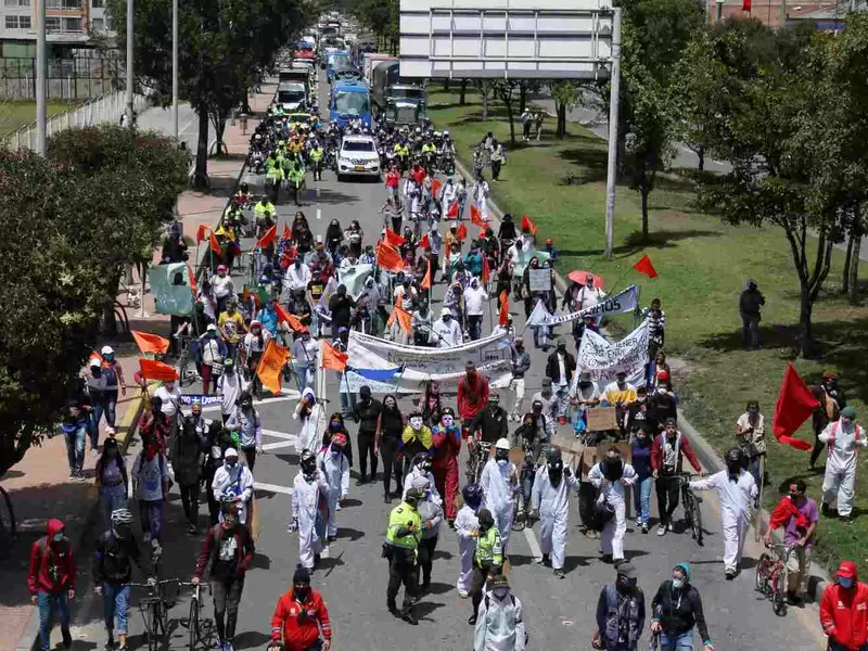 Marcha "vida digna"
