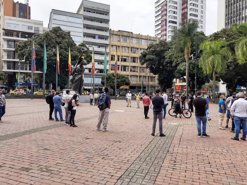 Protesta establecimientos nocturnos Pereira