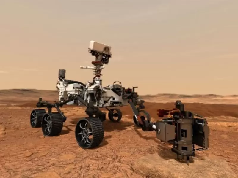 robot perseverance marte