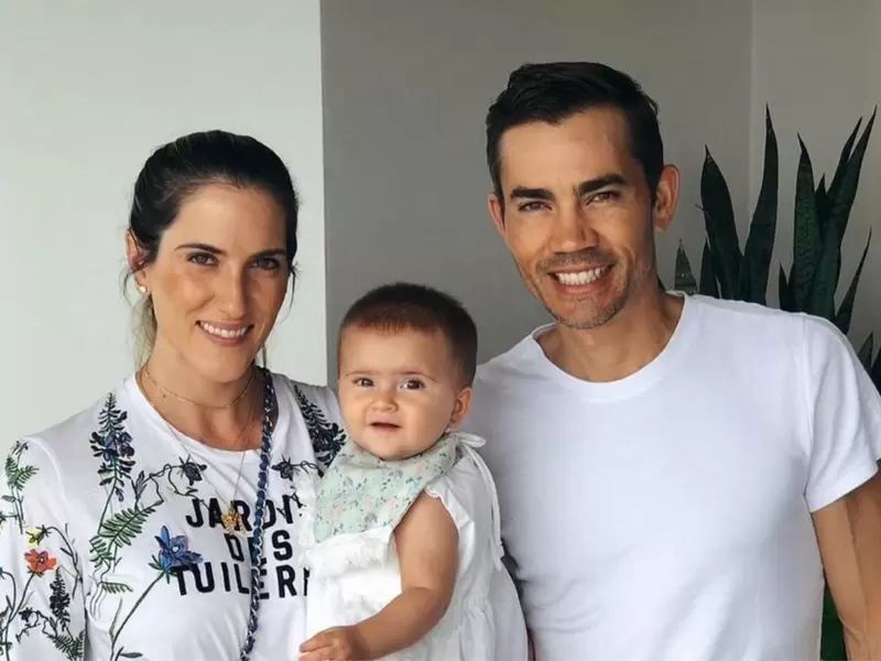María Ochoa, Camilo Villegas y Mía María Ochoa, Camilo Villegas y Mía