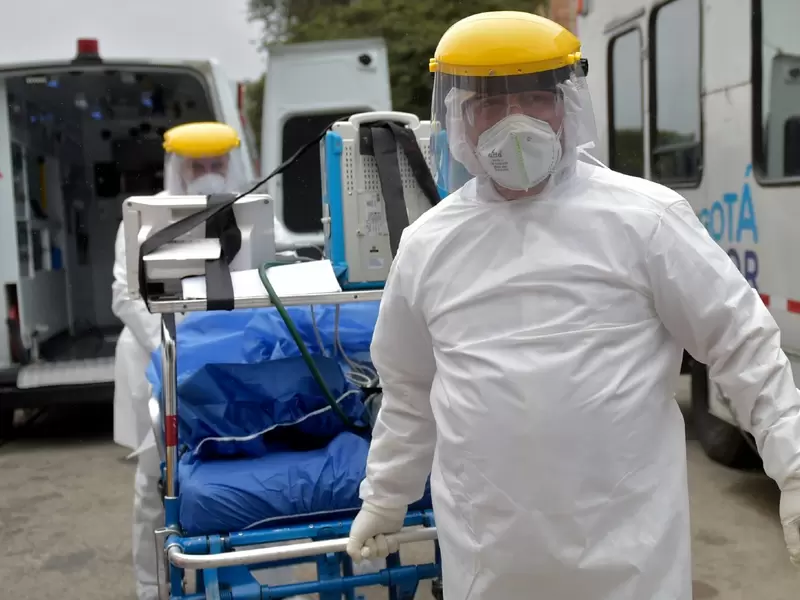 Pacientes contagiados de coronavirus