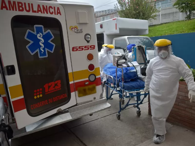 Pacientes contagiados de coronavirus en Bogotá