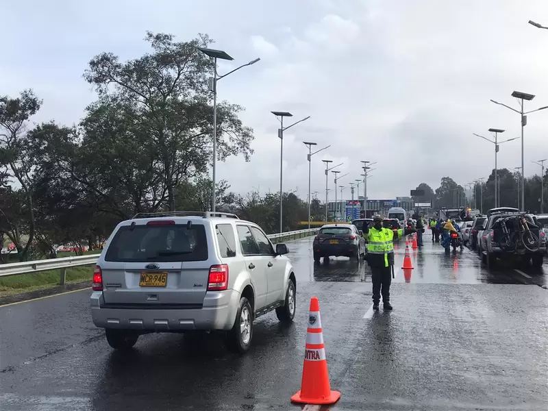 Controles viales de las autoridades