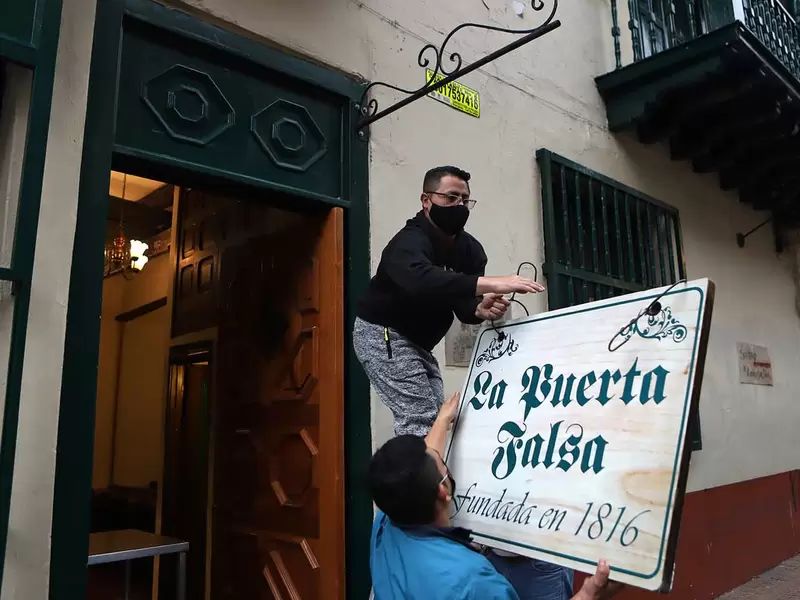 La Puerta Falsa reabre en pandemia / Restaurantes de Bogotá