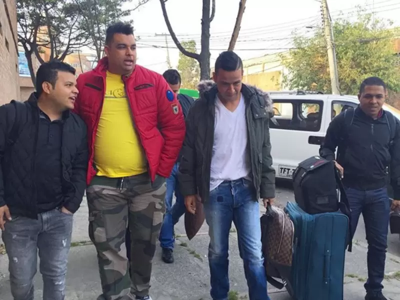 Martín Elías y Rolando Ochoa en Bogotá