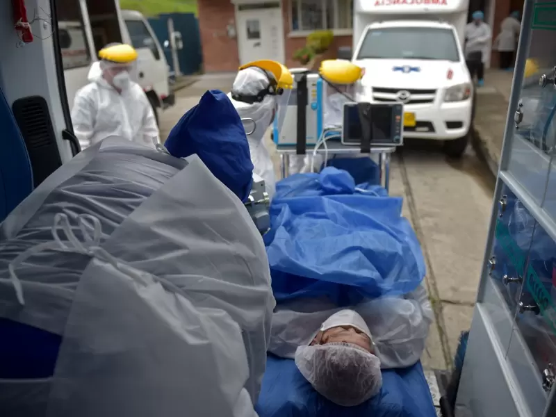 Pacientes contagiados de coronavirus en Bogotá