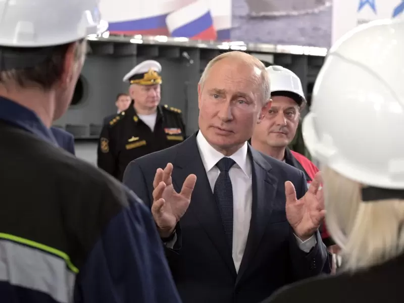 Vladimir Putin, presidente de Rusia