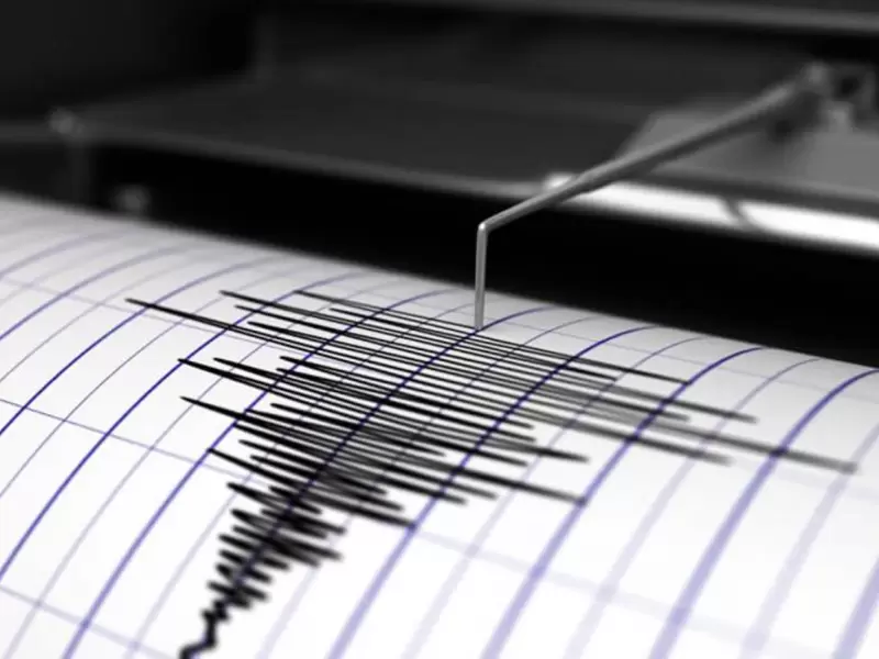 El temblor tuvo una magnitud de 4.1.