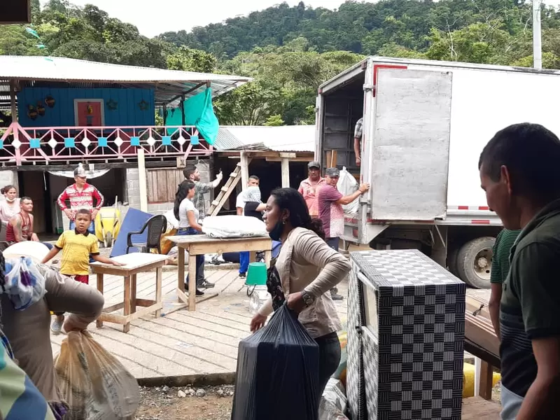 Llegada de excombatientes de las Farc a Mutatá, Antioquia