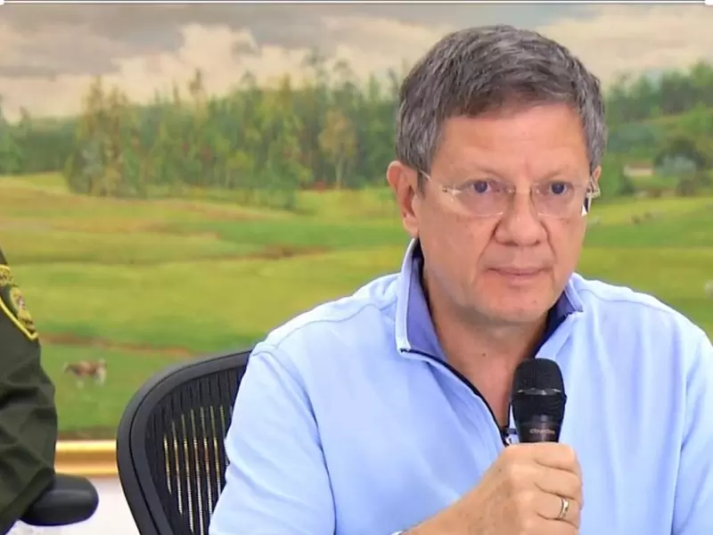 Luis Fernando Suárez, gobernador encargado de Antioquia Luis Fernando Suárez, gobernador encargado de Antioquia