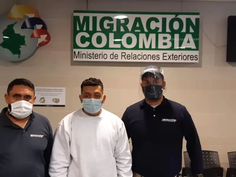 Migración Colombia detiene a alias 07, sobrino de "Otoniel"