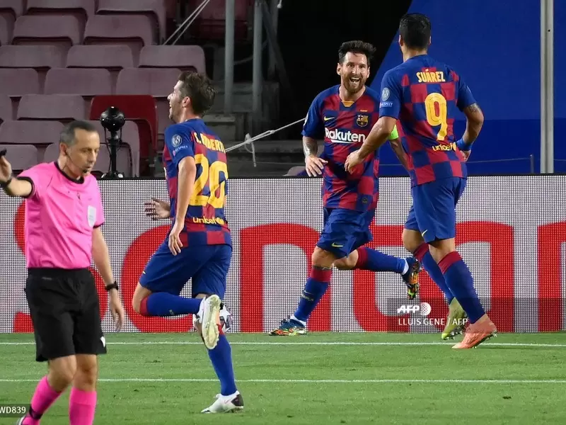 Barcelona vs Napoli - Champions League 2020