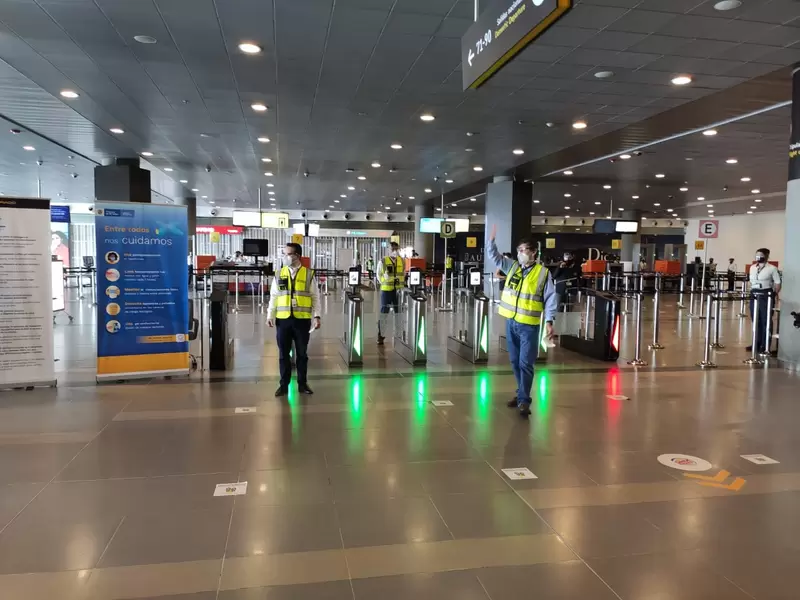 Protocolos para reapertura del aeropuerto El Dorado