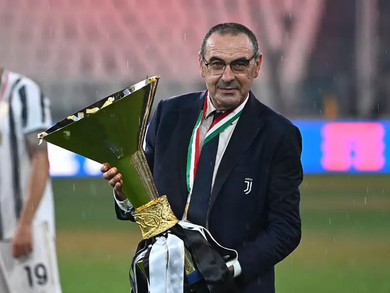 Maurizio Sarri, técnico de Juventus Maurizio Sarri, técnico de Juventus