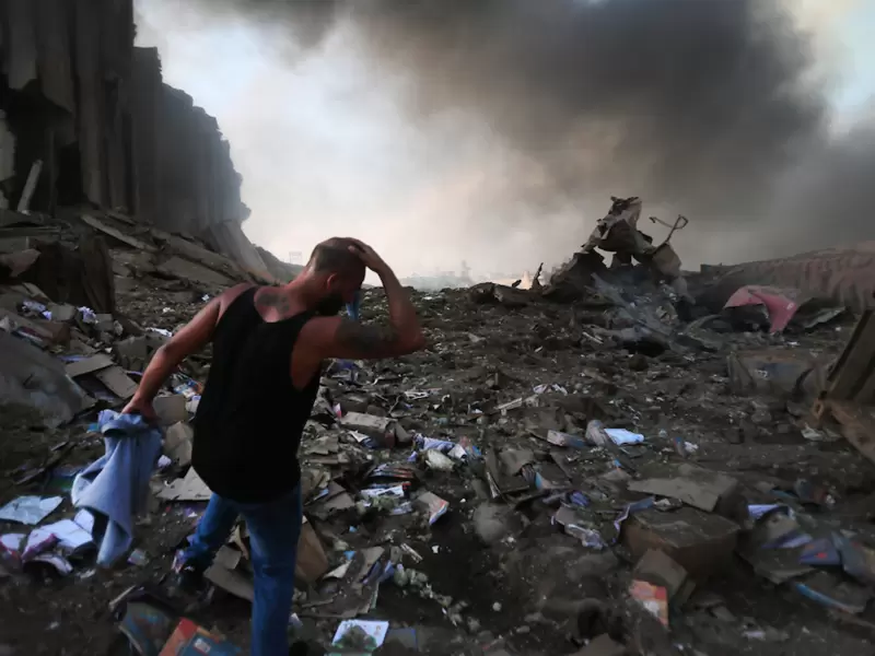 Explosión en Beirut