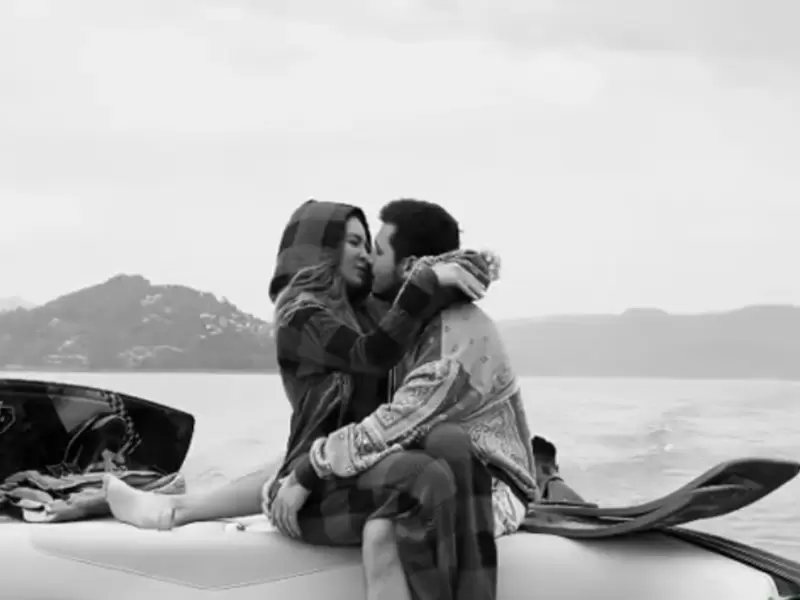 Belinda y Christian Nodal