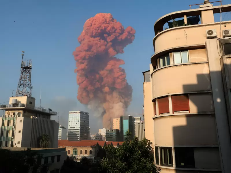 Explosión en Beirut, Líbano