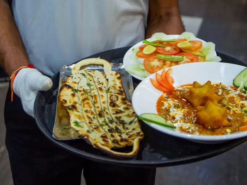 Covid curry, India