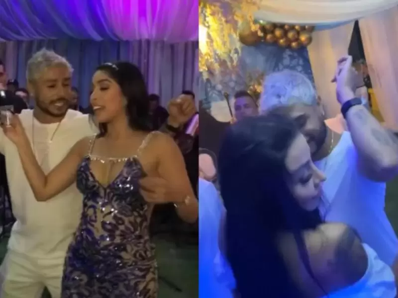 Fiesta de famosos en Medellín
