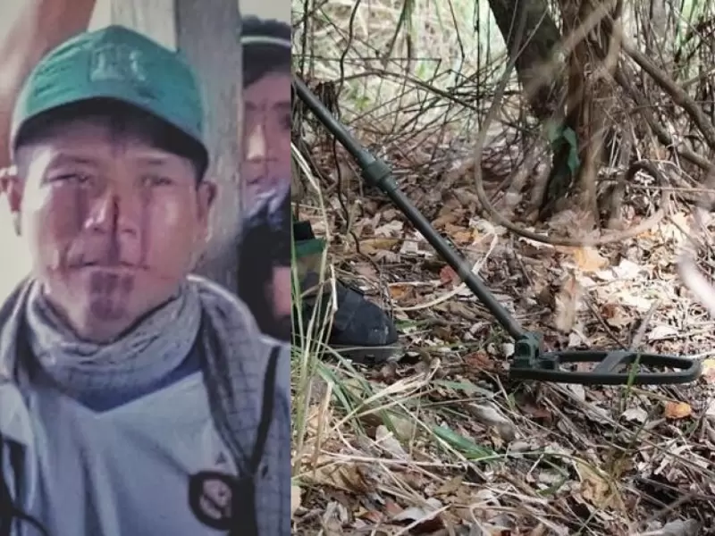 Nevardo Bailarín Cuñapa, indígena víctima de mina antipersonal en Antioquia