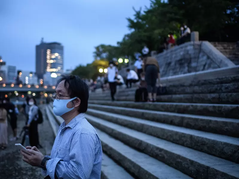 Japón conmemora los 75 años de la primera bomba atómica en Hiroshima