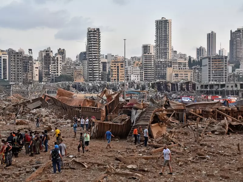 Explosión en Beirut, Líbano
