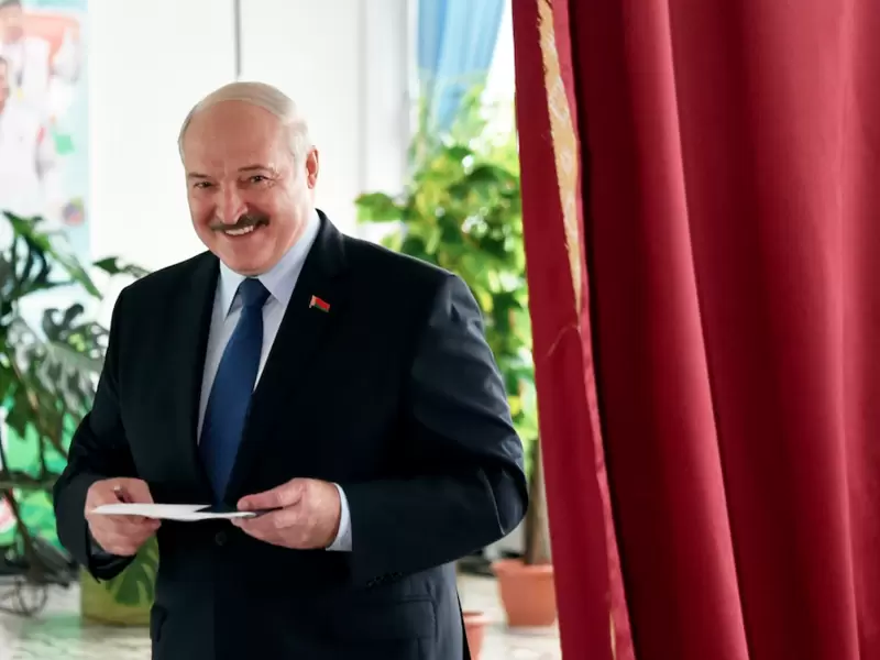 Alexander Lukashenko, presidente de Bielorrusia