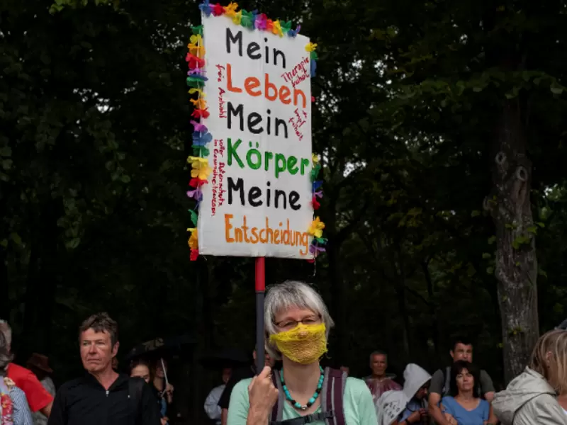 Protestas coronavirus en Alemania