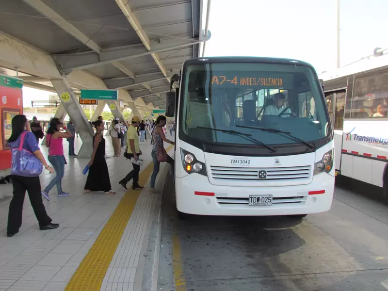 Los buses tienen actualmente una ocupación del 35 por ciento.