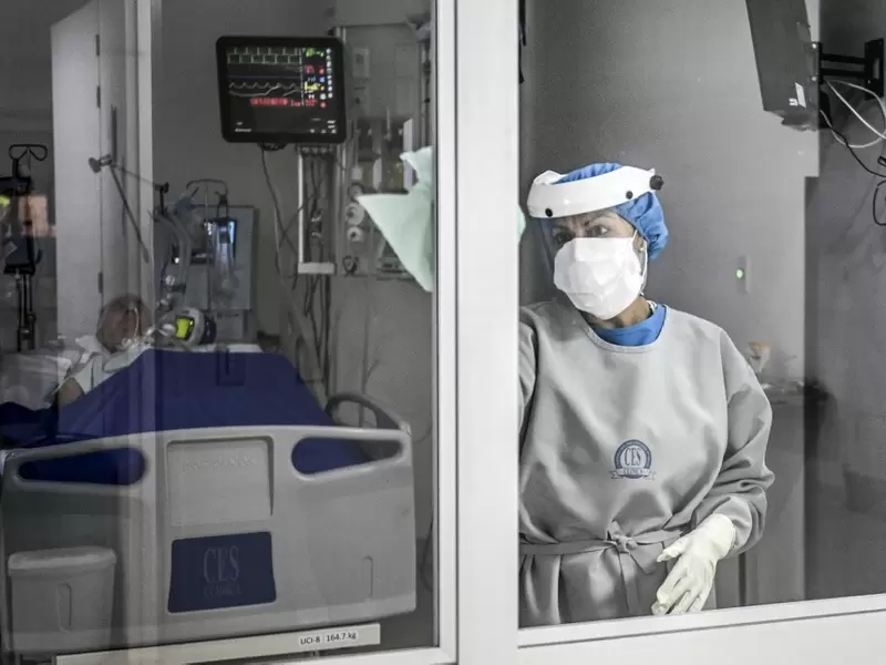 Coronavirus en Colombia Unidad de Cuidados Intensivos (UCI)