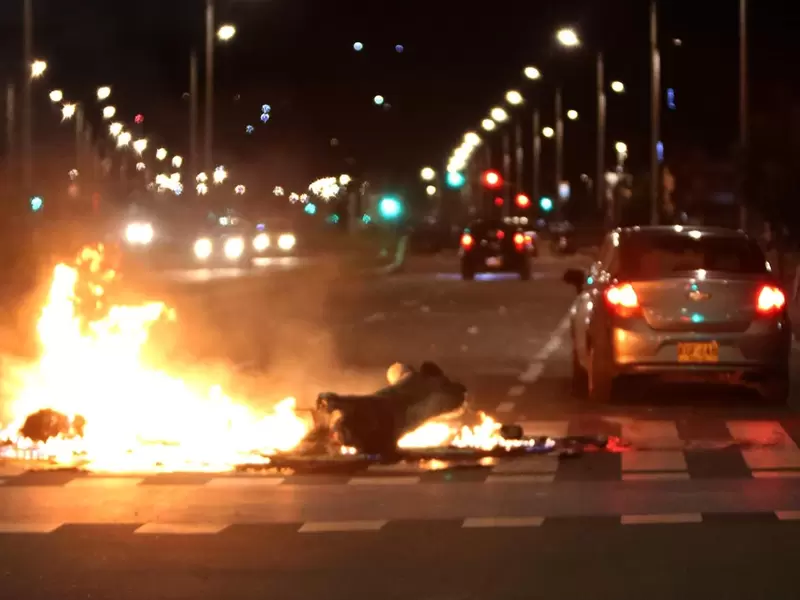 Violentas protestas en Bogotá por muerte de Javier Ordóñez