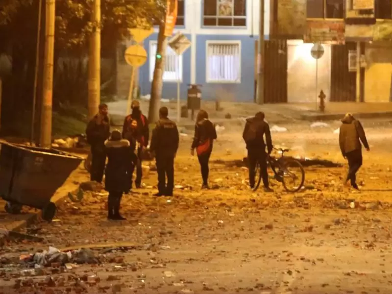 Protestas Bogotá