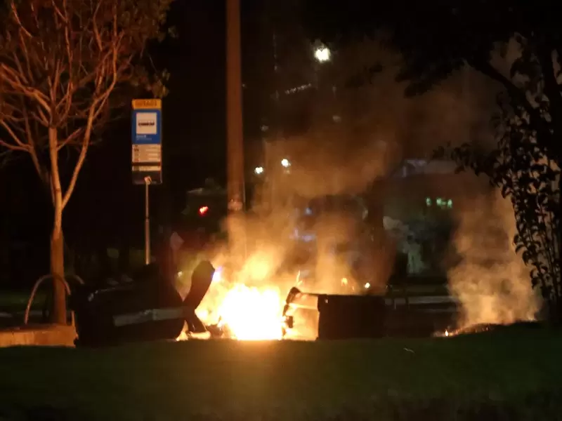 Violentas protestas en Bogotá por muerte de Javier Ordóñez