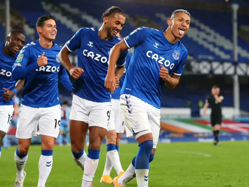 JAMES CON EL EVERTON JAMES CON EL EVERTON