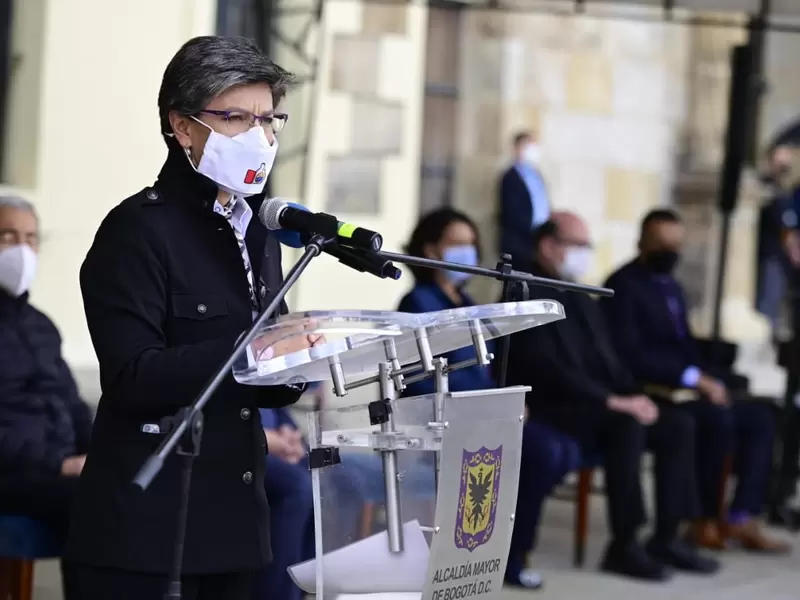 Alcaldesa Claudia López