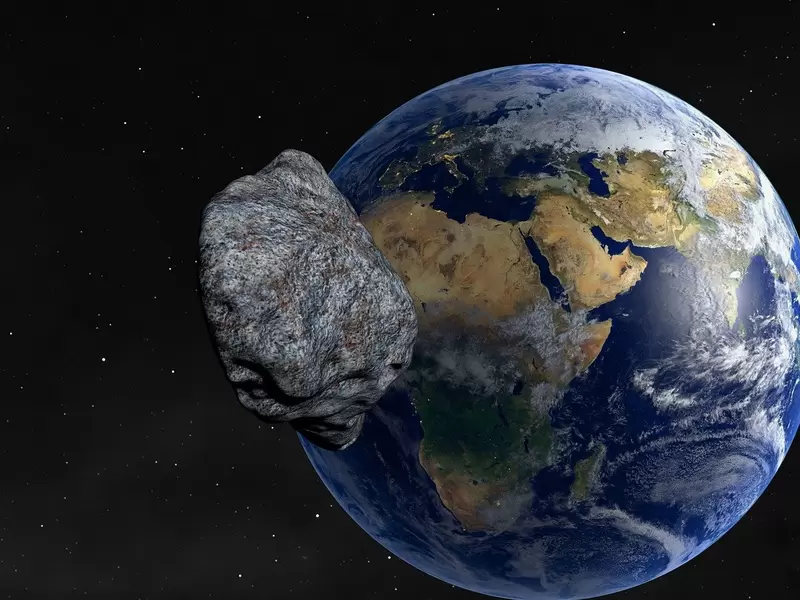 Asteroide en curso a la Tierra