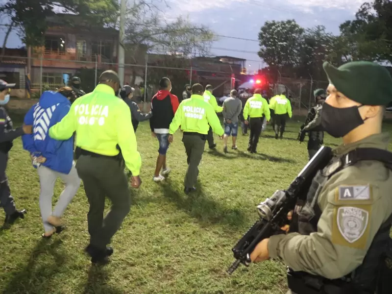 Estas organizaciones desde la economía criminal percibían más de 800 millones de pesos.