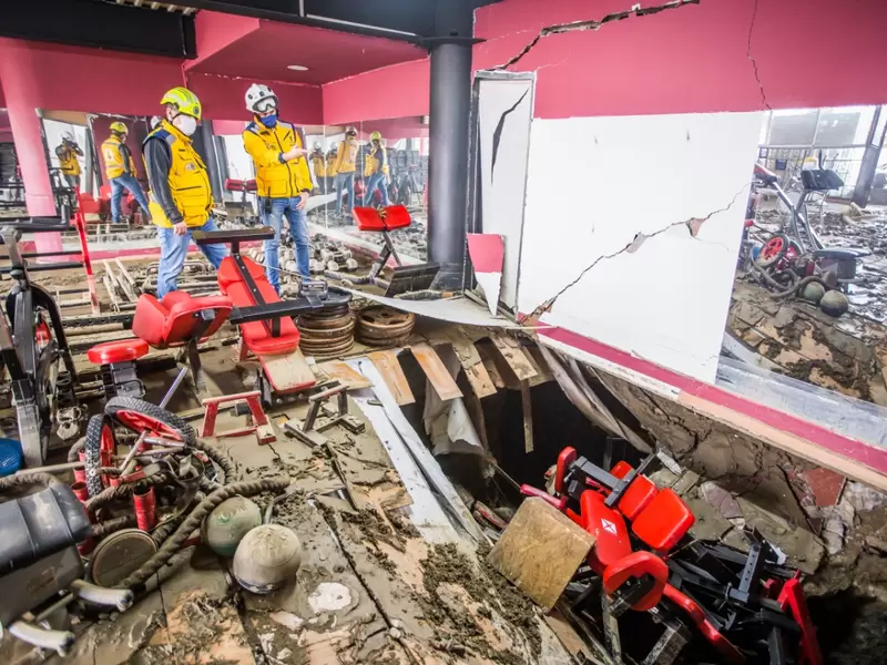 Emergencias por lluvias en Medellín