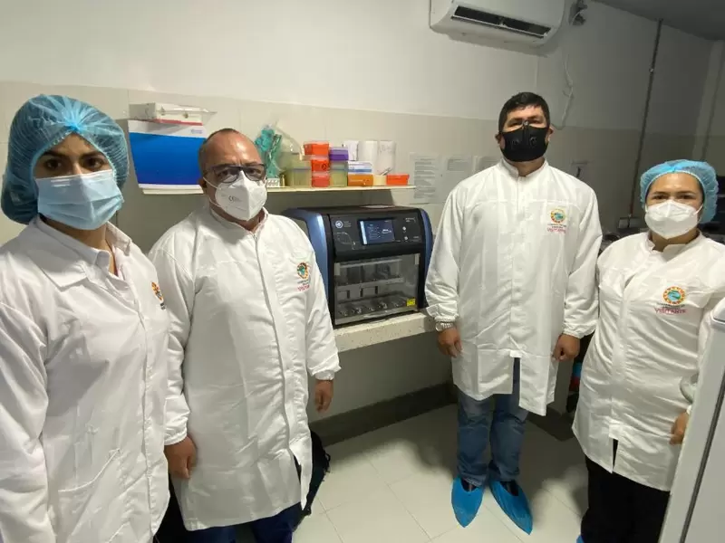 Equipos médicos para Amazonas