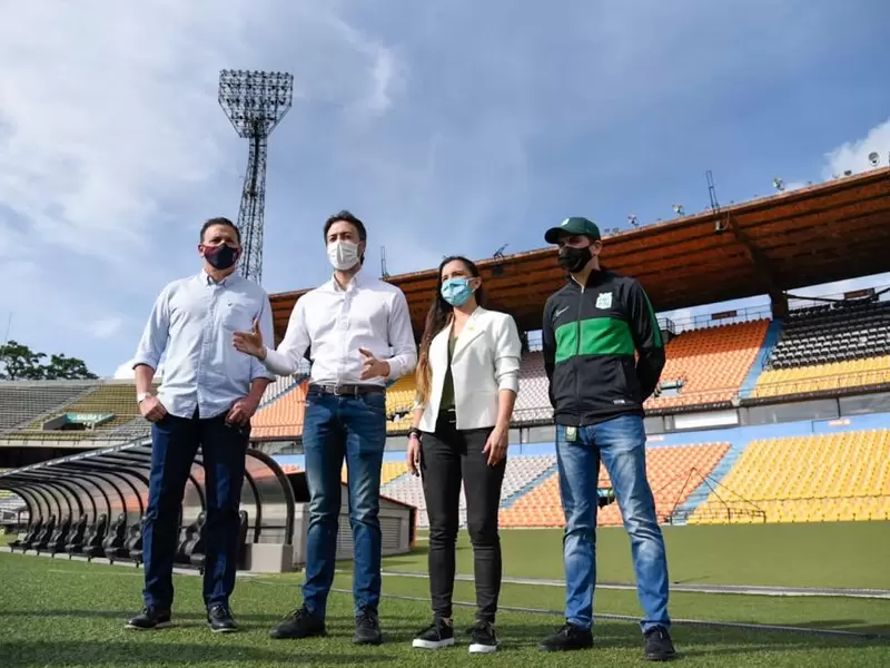 Protocolos listos para los partidos en el estadio Atanasio Girardot