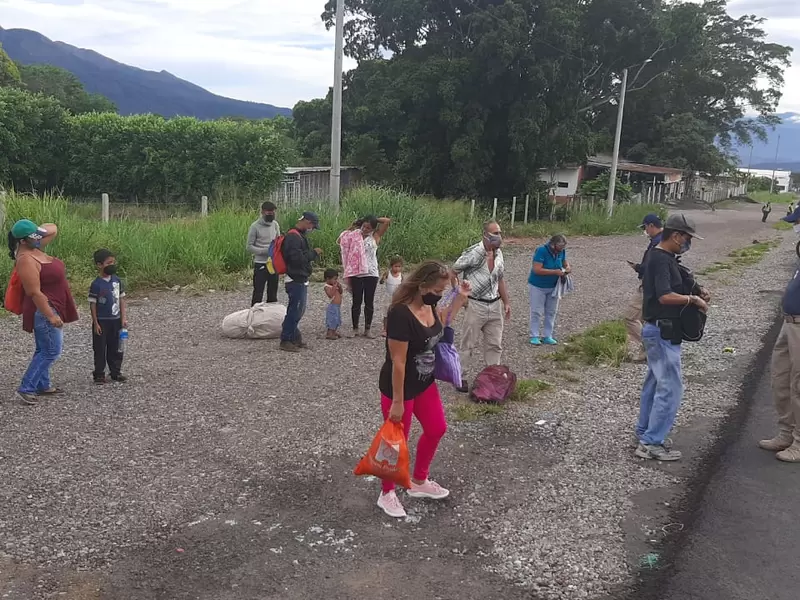 Migrantes venezolanos en Norte de Santander