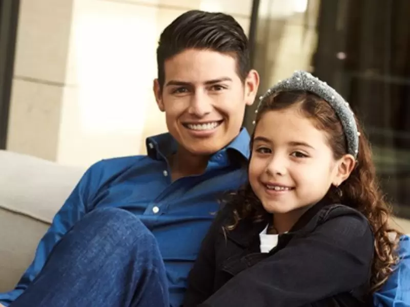 Salomé y James Rodríguez