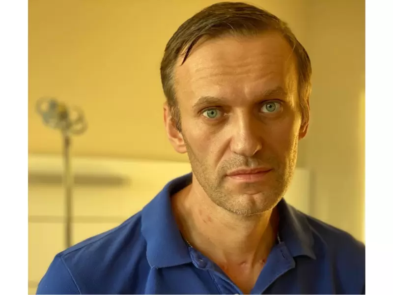 Alexéi Navalni tras ser dado de alta