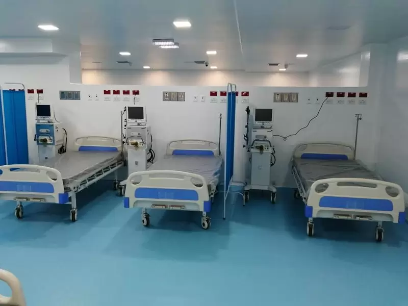 El nuevo pabellón UCI del hospital de San Andrés supera las 20 camas
